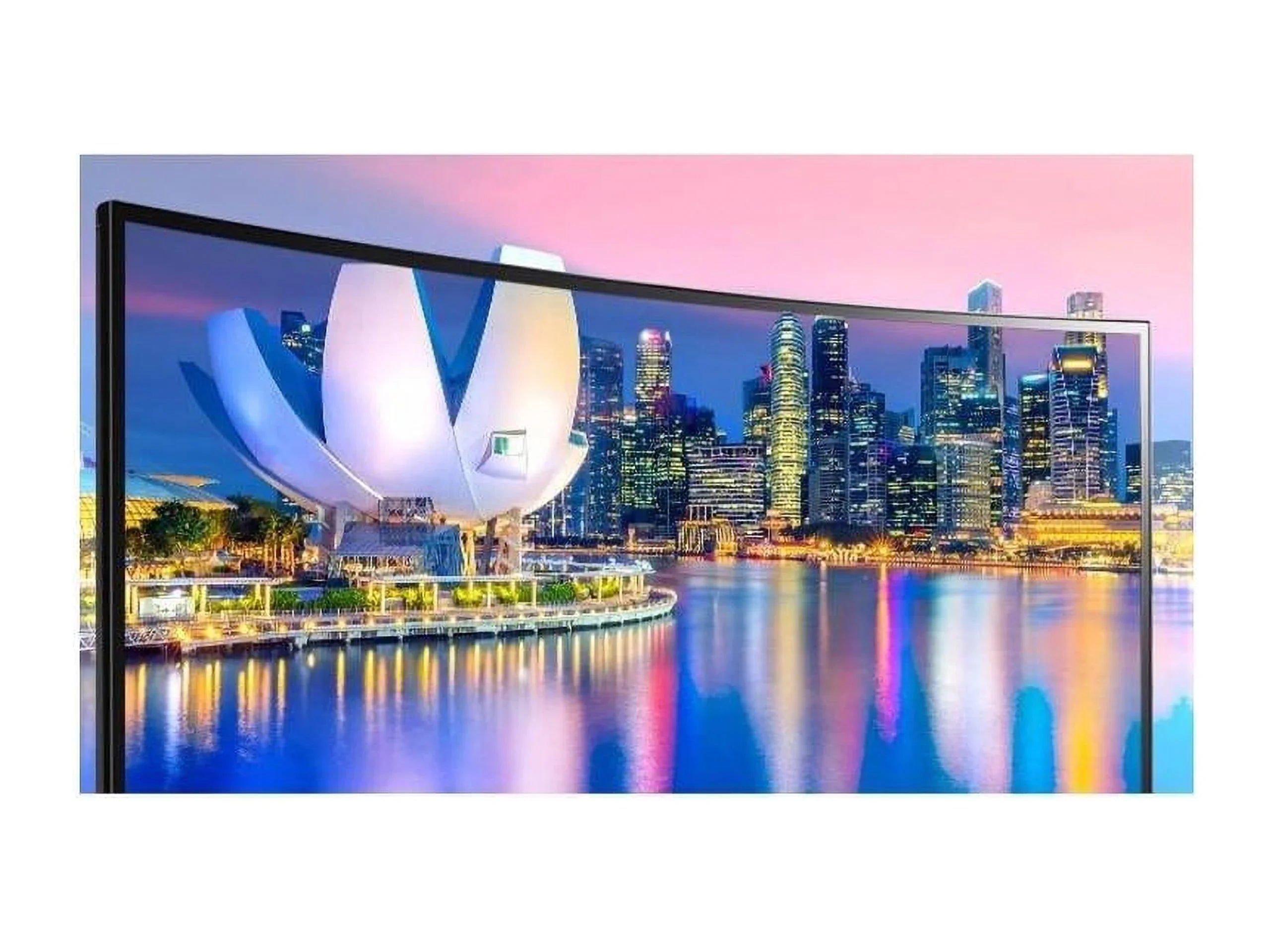 Ultrawide 34BP85CN-B 34" UW-QHD Curved Screen Edge LED Gaming LCD Monitor - 21:9 - Glossy Jet Jet Hairline, Textured Ebony - 34" Class - In-plane Switching (IPS) Technology - 3440 x