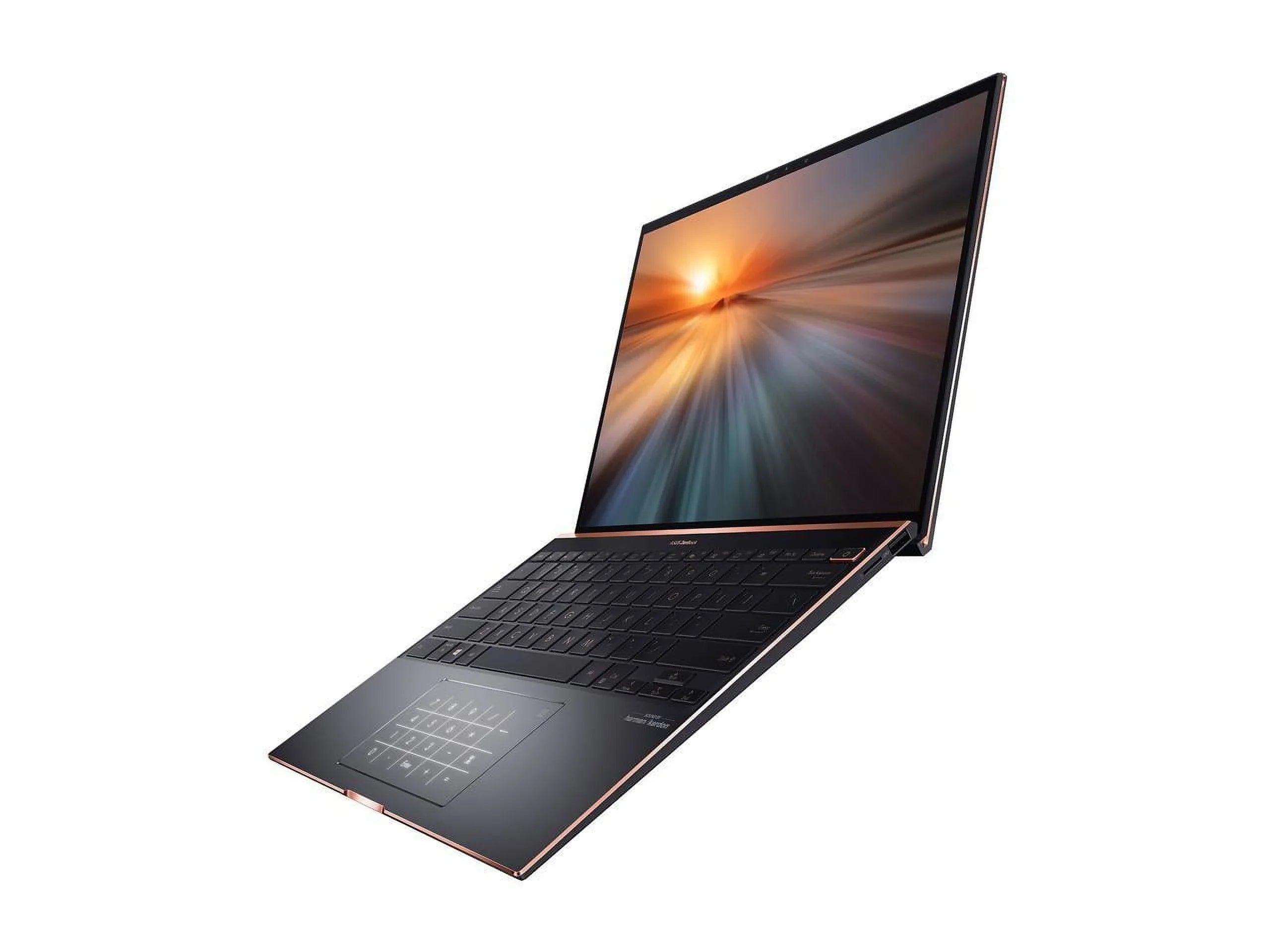 ZenBook S Ultra Slim Laptop, 13.9" 3300x2200 3:2 500nits Touch Display, Evo Platform Core i7-1165G7 CPU, 16GB RAM, 1TB SSD, Thunderbolt 4, TPM, Windows 10 Pro, Jade Dark UX393EA-XB77T
