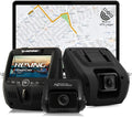 Open Box Rexing V1 Dual Channel Car Dash Cam FHD 1080p - Dark