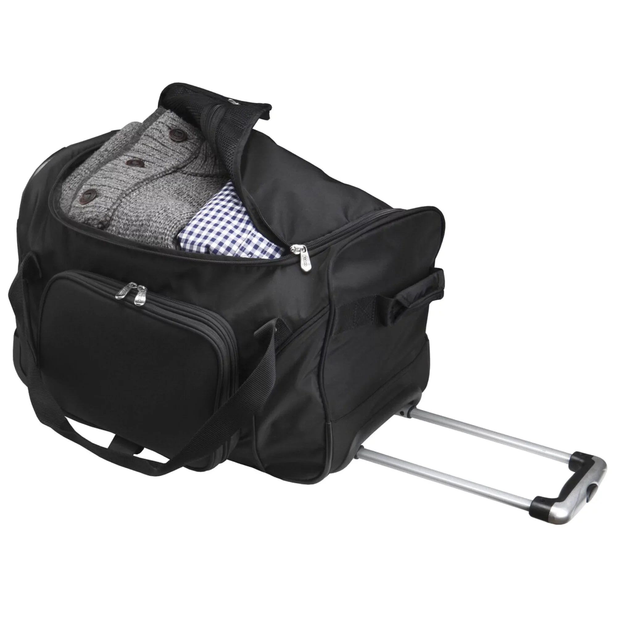 NCAA Clemson Tigers 22 in. Nylon Wheeled Duffel