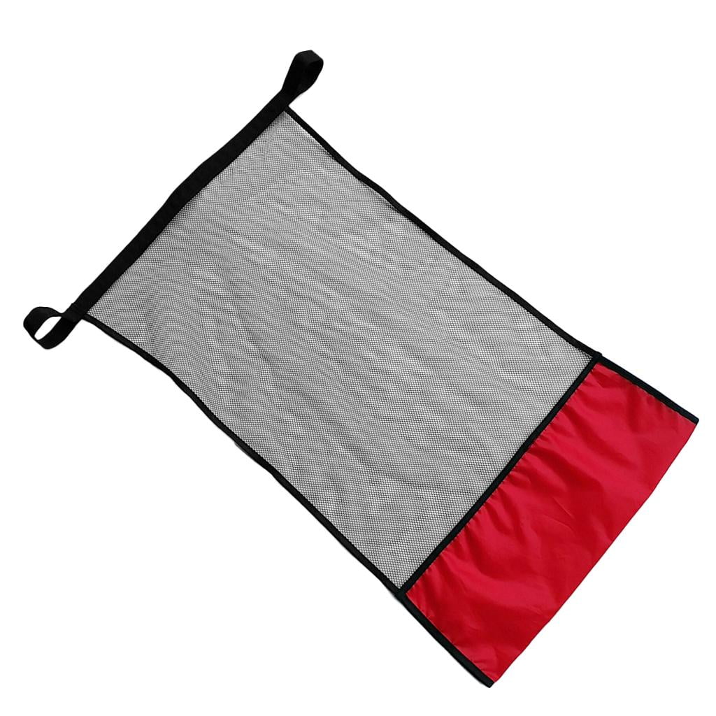 kesoto 6xFloating Pool Noodle Chair Net Mesh Float Swimming Seat Red