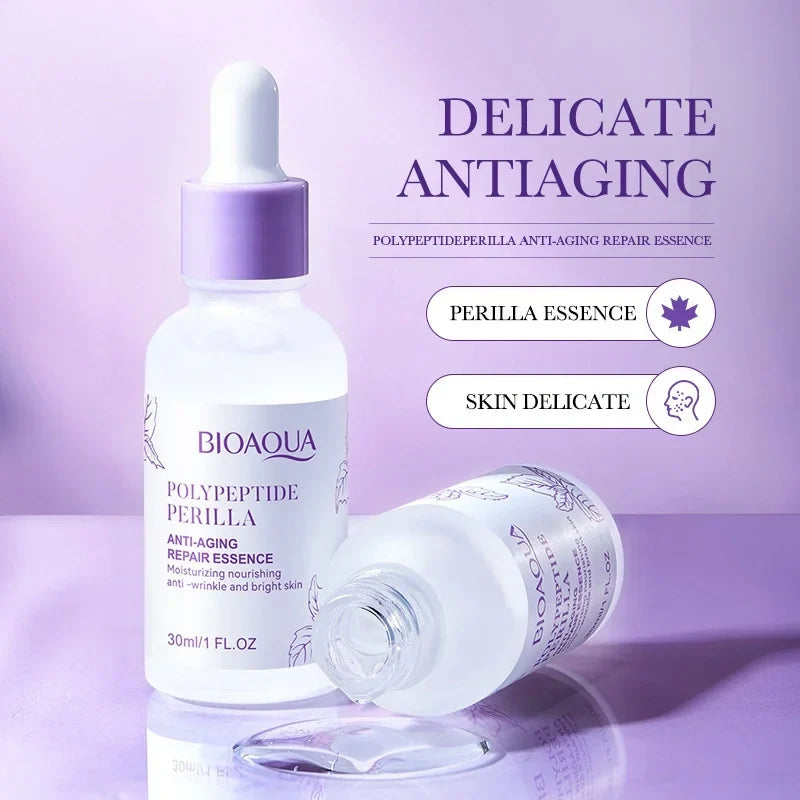 Polypeptide Perilla Extract Facial Skin Care Sets & Kits - Comprehensive 5Pcs Skincare Kit for Women