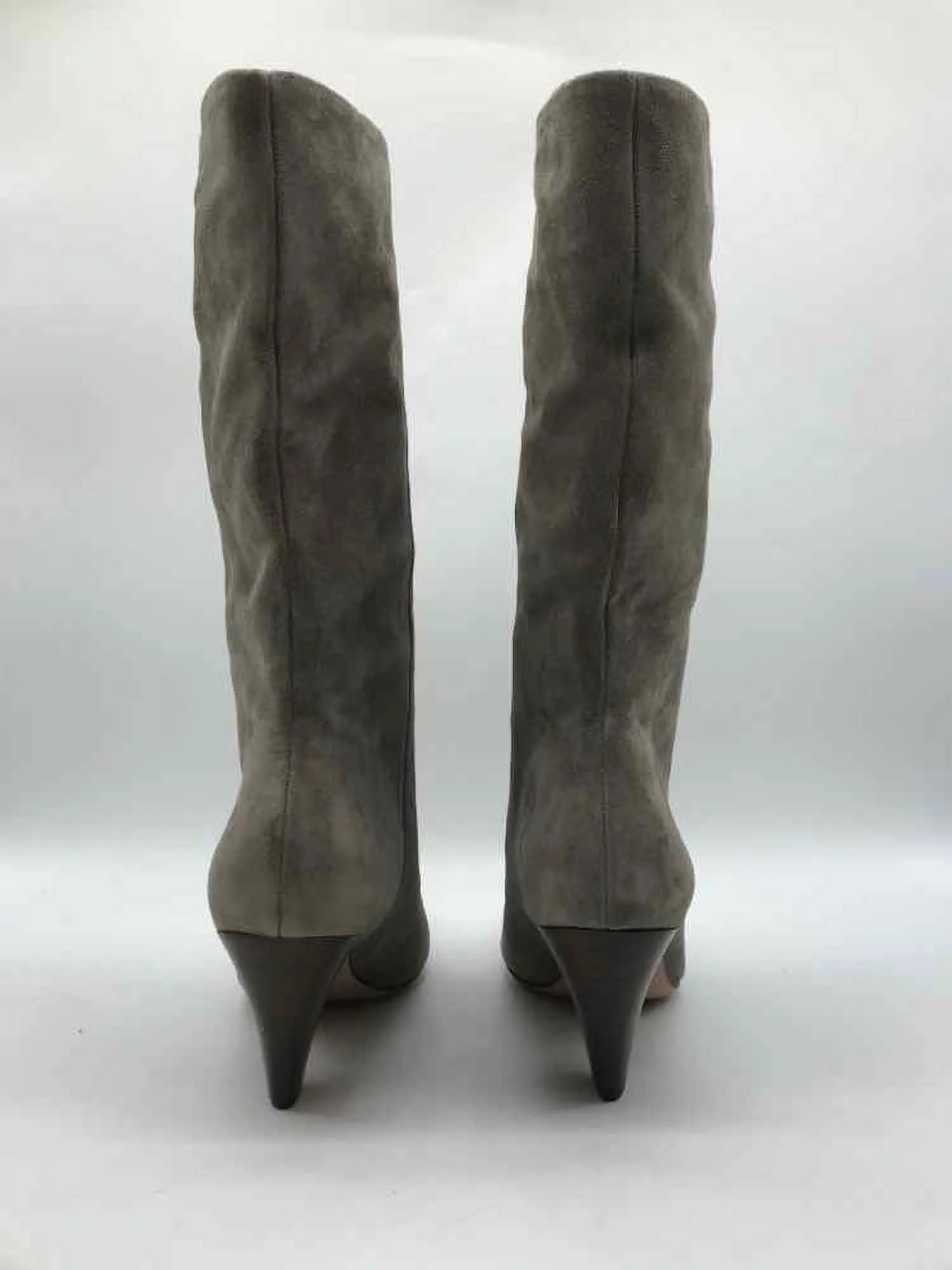 Pre-Owned Veronica Beard Grey Size 6 Tall Boots
