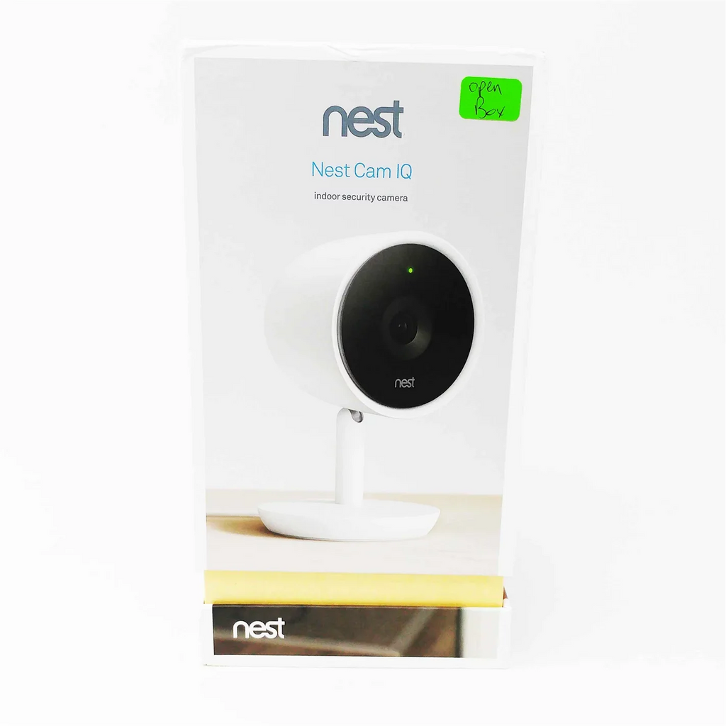 Open Box Nest NC3100US Cam IQ Indoor Wi-Fi Security Camera - White