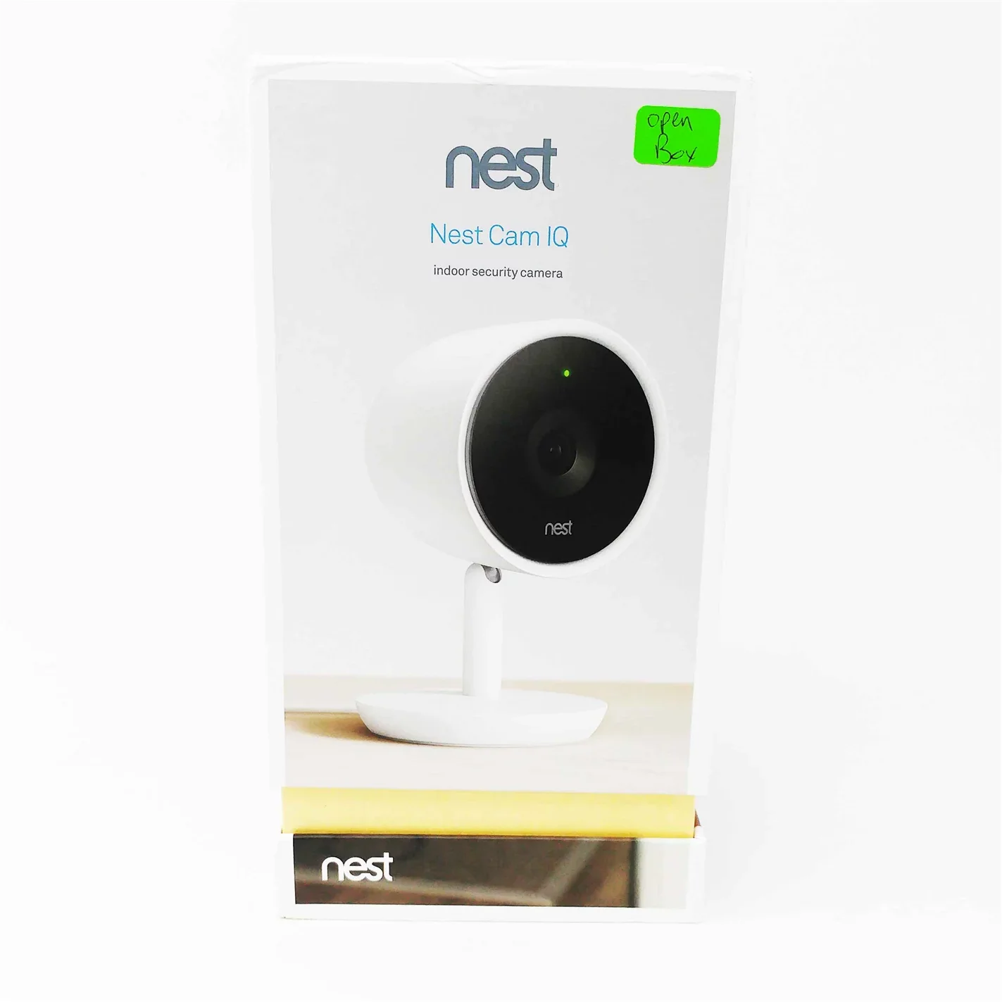 Open Box Nest NC3100US Cam IQ Indoor Wi-Fi Security Camera - White