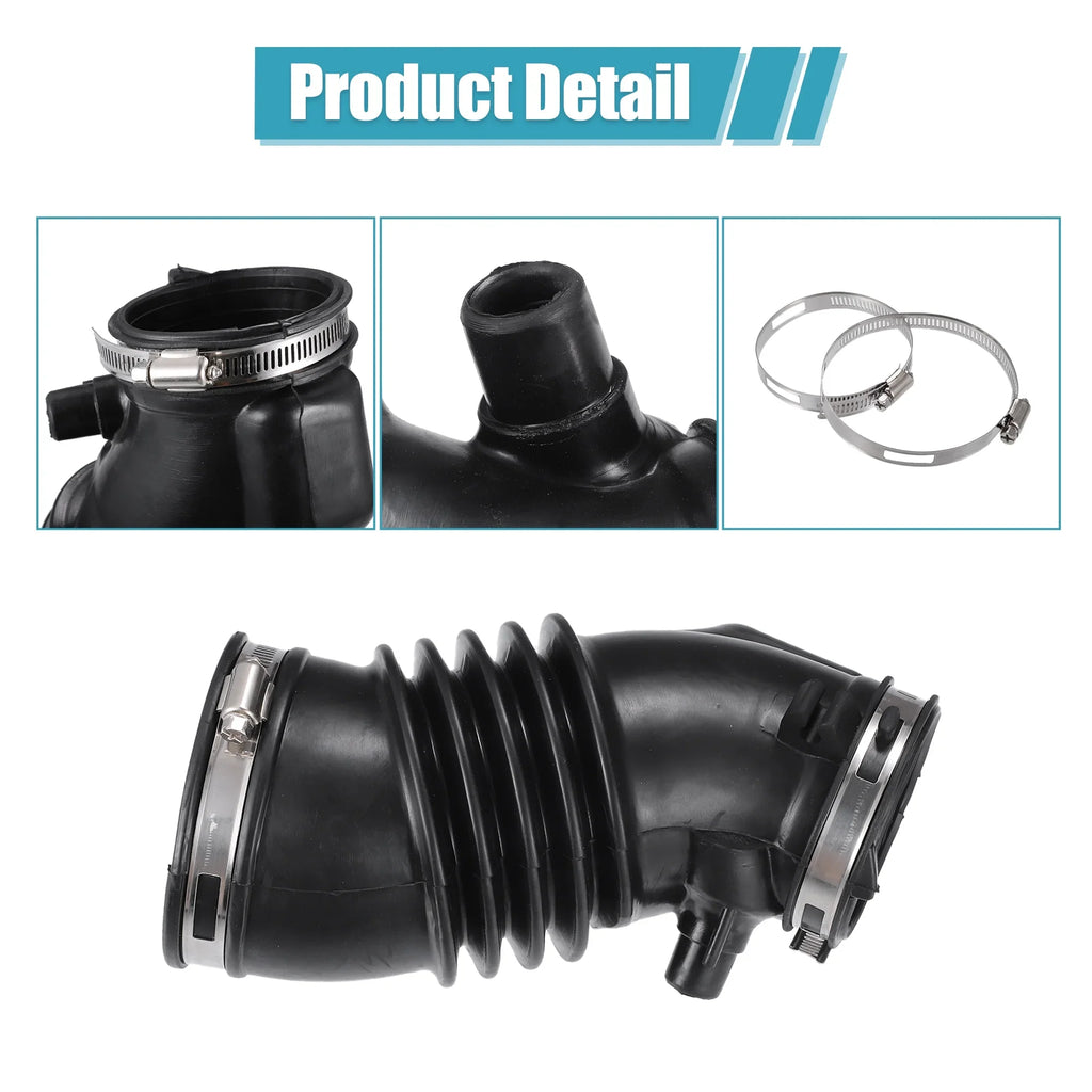 Unique Bargains Air Cleaner Intake Hose with Stainless Steel Hose Clamps for Honda Pilot 2009 - 2015