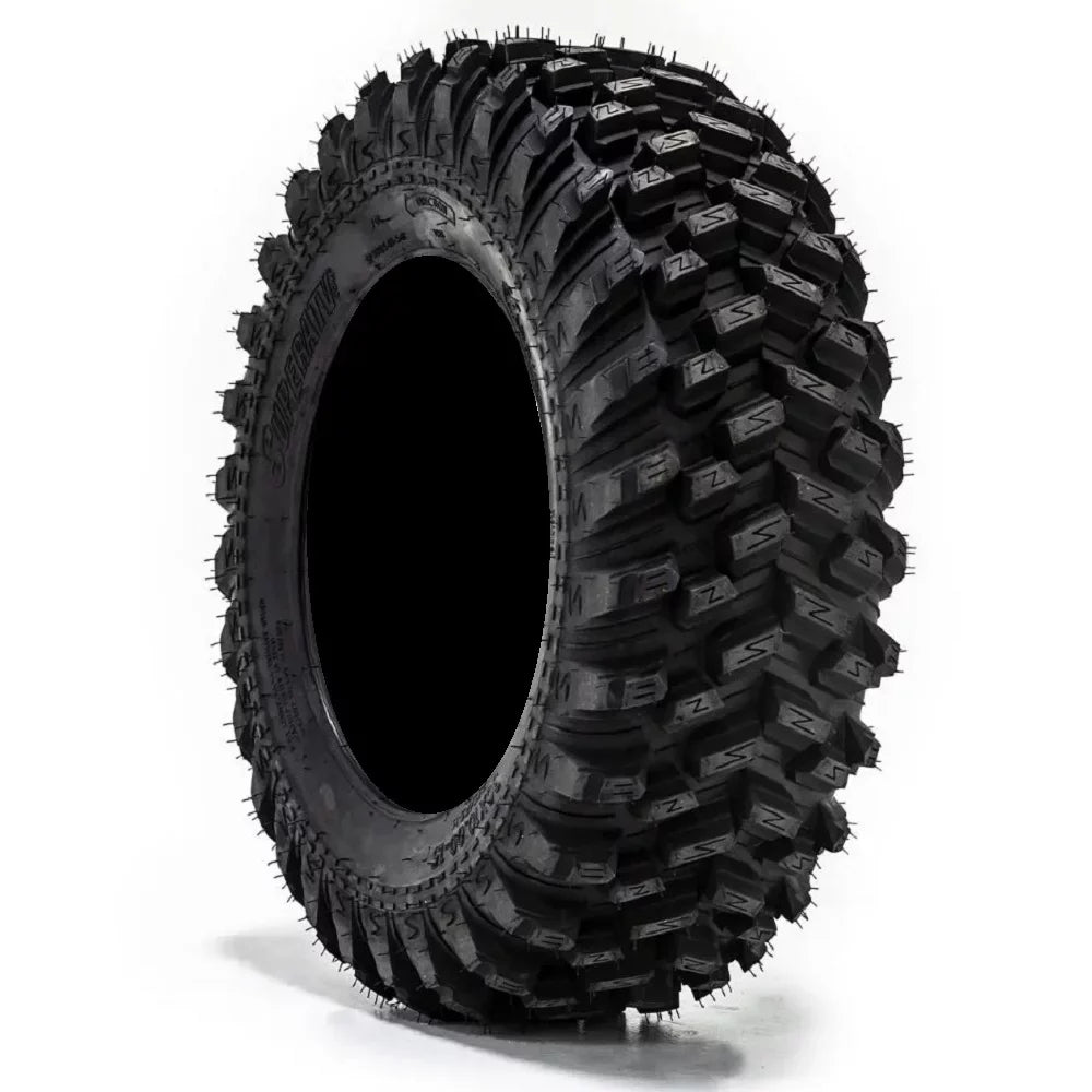 Fuel Tech Beadlock 15" Wheels Ebony 32" Warrior XT Tires Kawasaki Mule Pro FXT