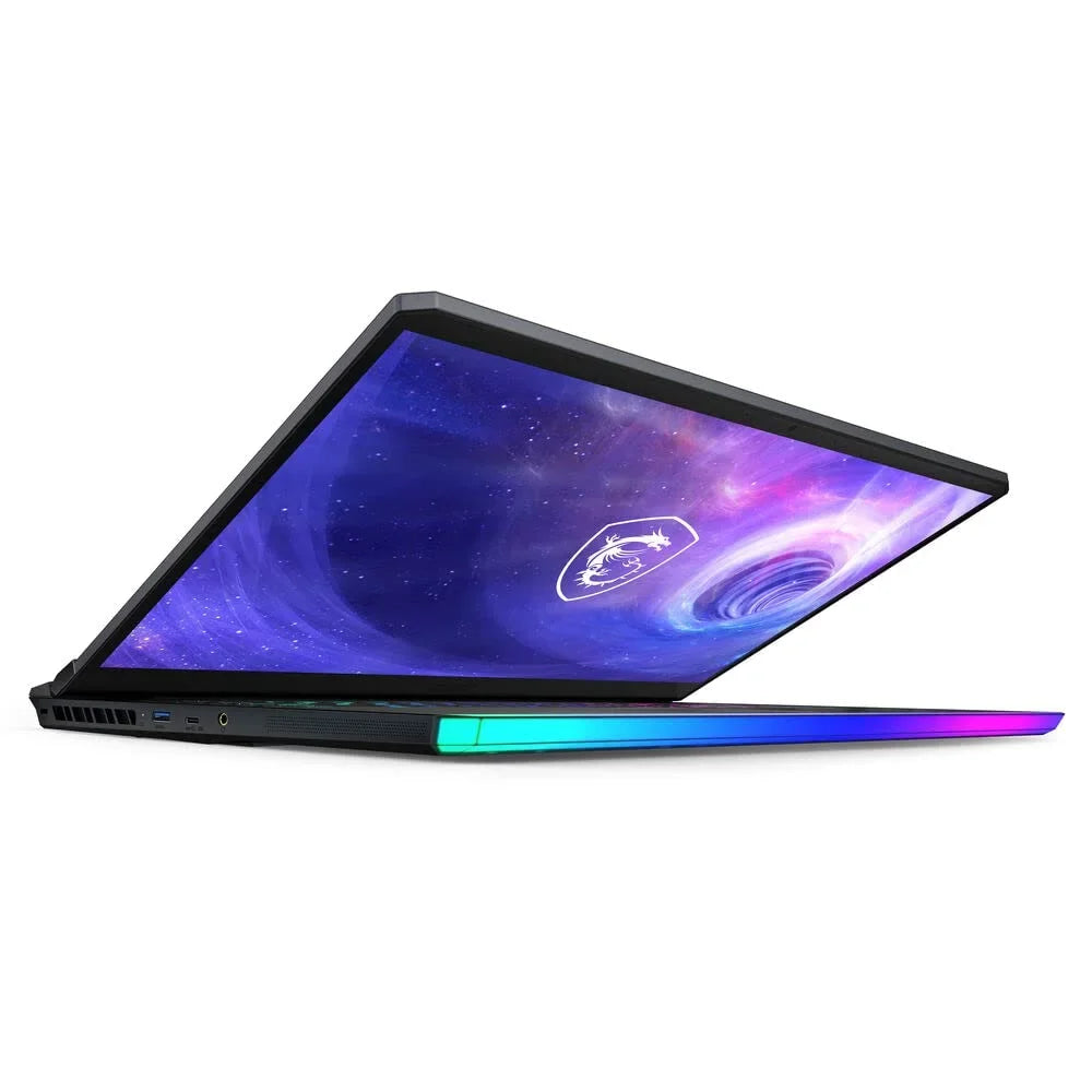 MSI GE76 Raider 17.3" 144Hz ( 12th Gen 14-Core i9-12900H, 64GB DDR5 RAM, 1TB SSD, GeForce RTX 3060) FHD Thin Bezel Gaming Laptop, RGB Backlit, Thunderbolt 4, Webcam, Win 11 Home, Titanium Blue