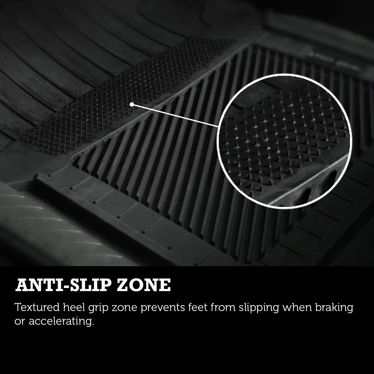 PantsSaver Custom Fit Automotive Floor Mats for Dodge Grand Caravan 2021 All Weather Protection for Cars, Trucks, SUV, Van, Heavy Duty Total Protection Jet