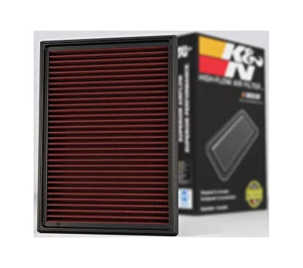 K&N Engine Air Filter: High Performance, Premium, Washable, Replacement Filter: 1996-2007 L6 (325Ci, M3, X3, 320Ci, 320i, 325Ti and other select models), 33-2231
