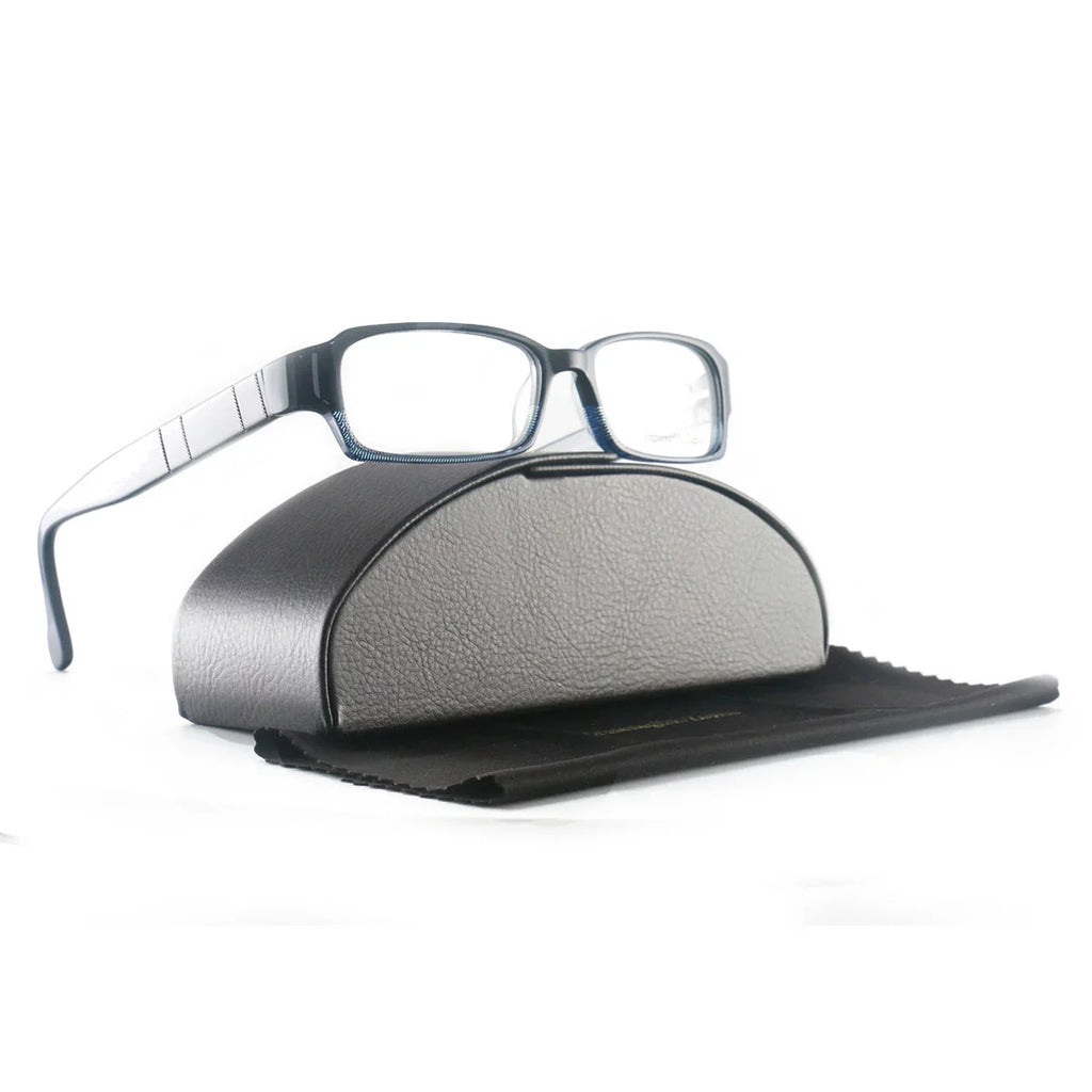 Ermenegildo Zegna Men or Womens Eyeglasses VZ3504V 9M9 Blue 51 15 135 Rectangle