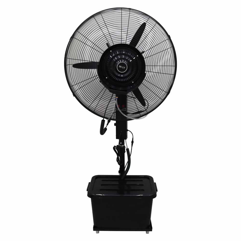 INTSUPERMAI Electric Industrial Mist Fan Humidifier Cooling Spray Fan with 42L Water Tank
