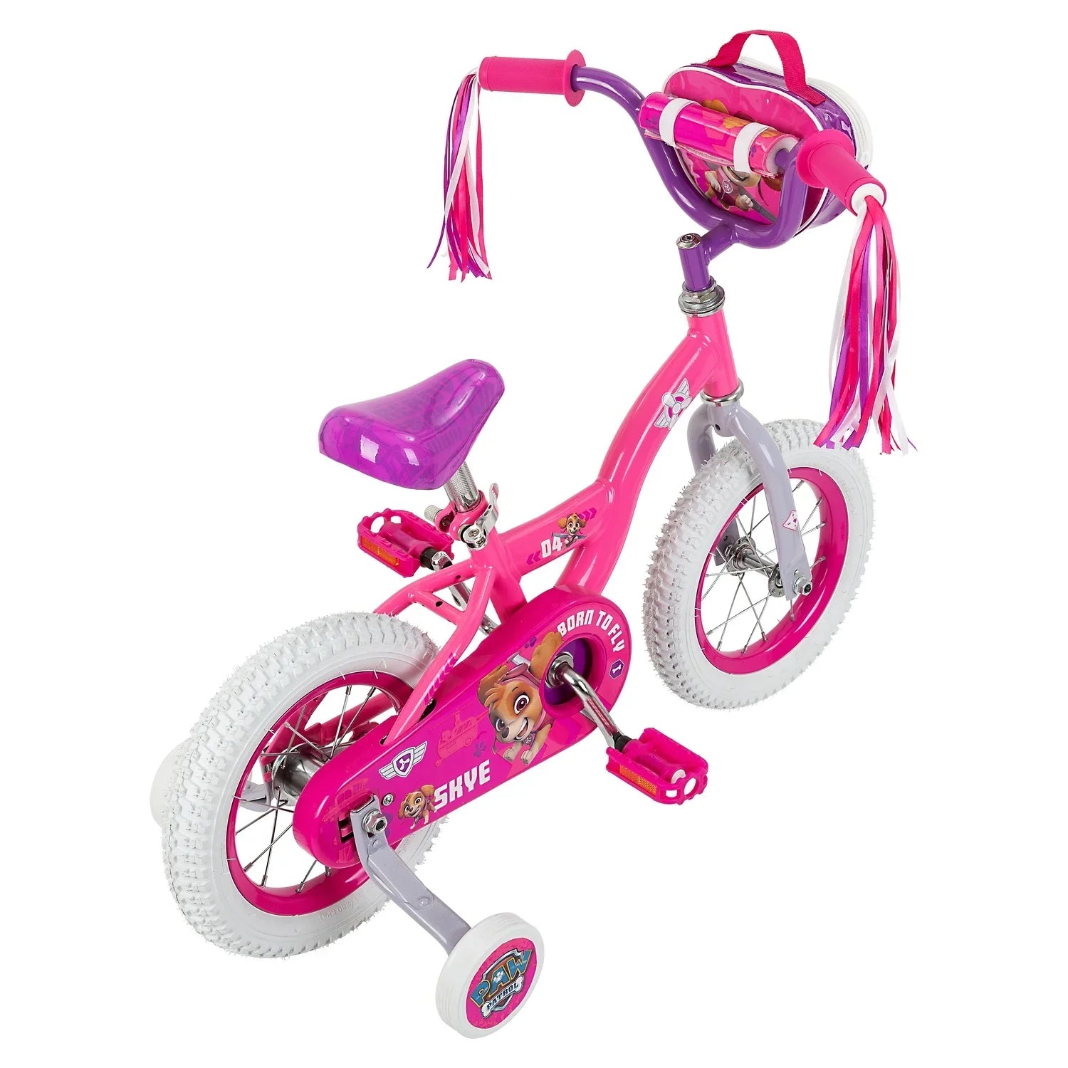 Schwinn Nickelodeon's PAW Patrol: Skye Sidewalk Bike, 12-Inch Wheels, Pink