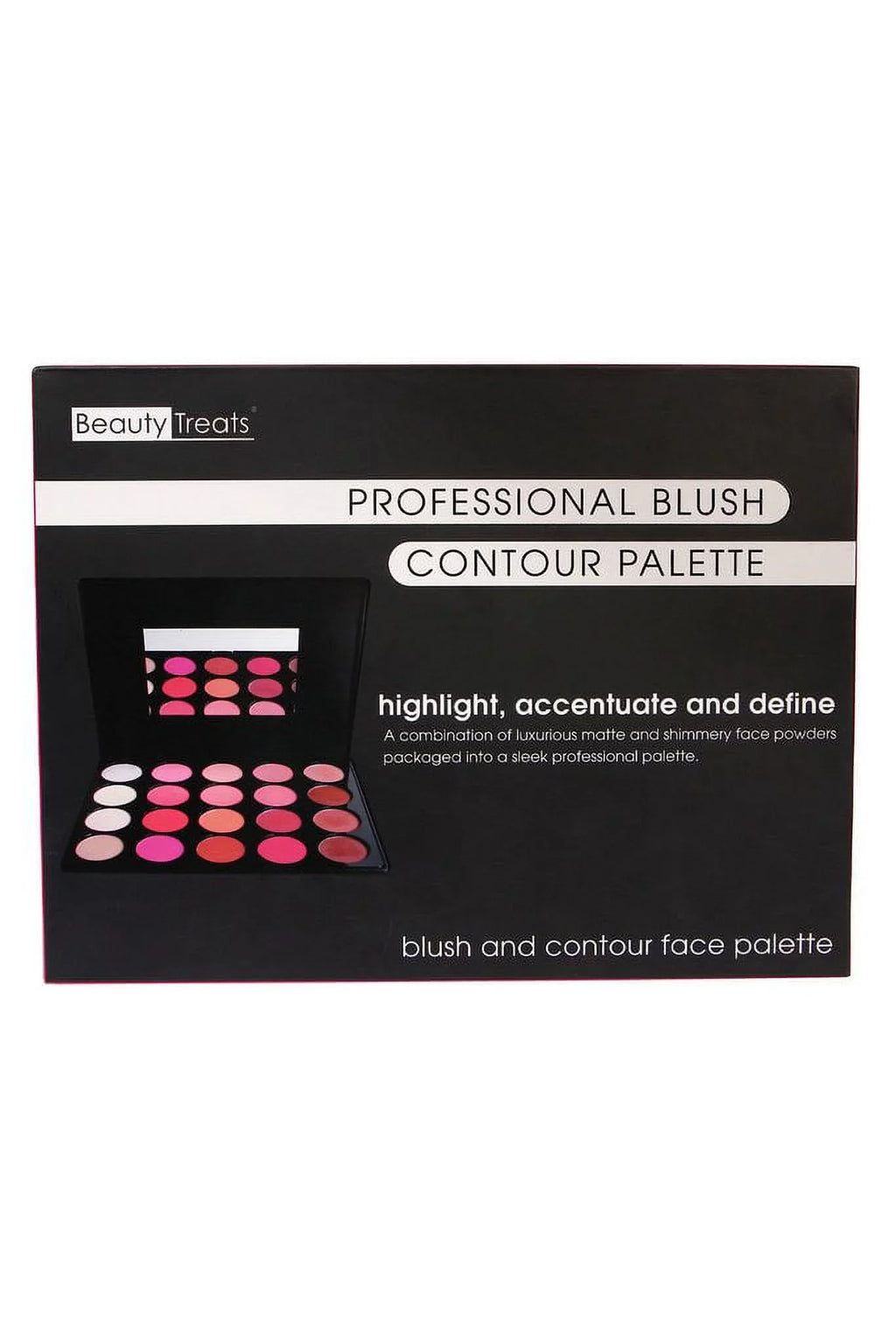 BEAUTY TREATS Professional Blush Contour Palette - Blush Contour Palette