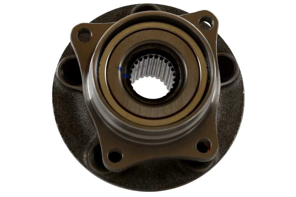 AutoShack Front Wheel Bearing Hub Assembly Brake Rotors Ceramic Pads Kit Driver and Passenger Side Replacement for 2004 2005 2006 2007 2008 2009 Prius 1.5L FWD