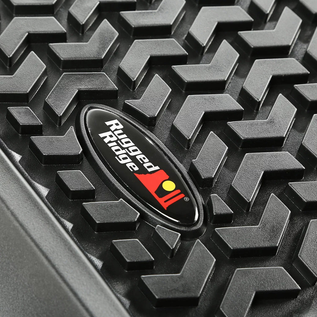 Rugged Ridge by RealTruck | Floor Liner, Front | 12920.11 | Compatible with 1997-2006 Jeep Wrangler TJ/LJ