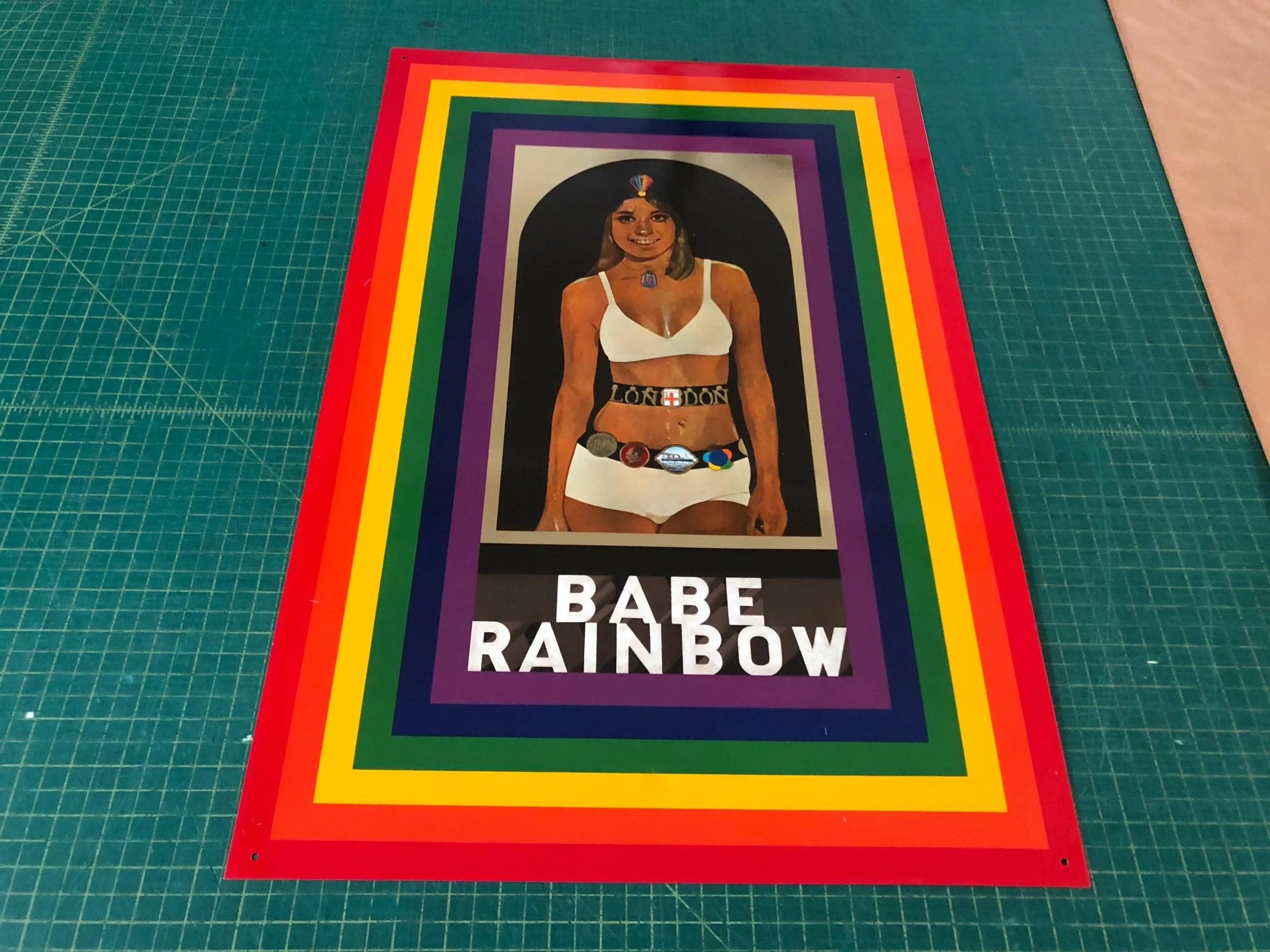 PETER BLAKE Babe Rainbow, 1968