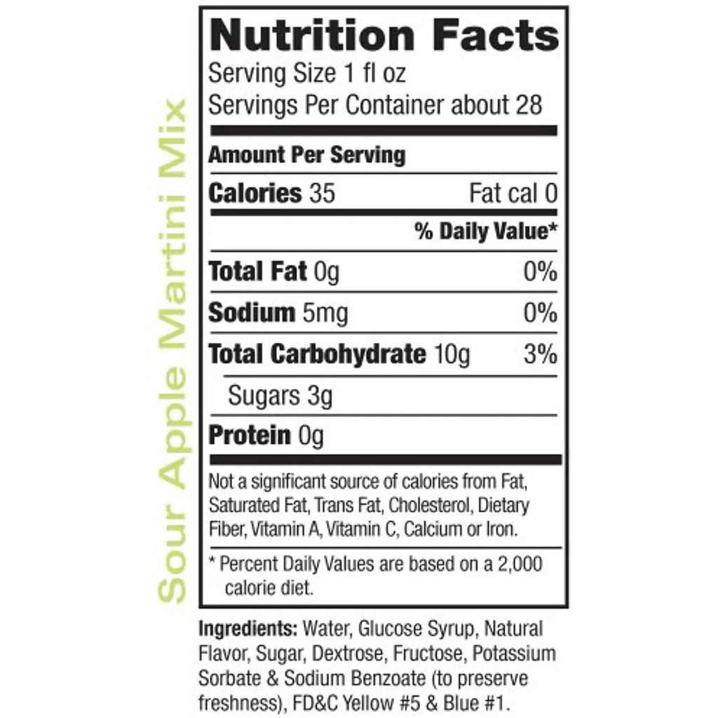 Amoretti Premium Martini Cocktail Mix, Sour , 28 Ounce