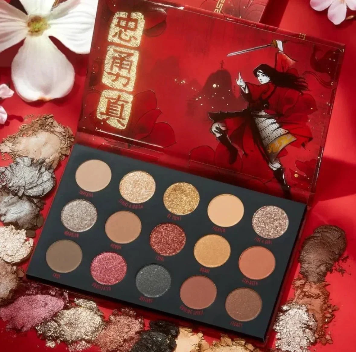 Colourpop X Disney Mulan Eye Shadow Palette