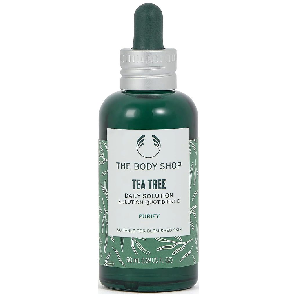 The Body Shop Tea Tree Daily Solution Serum - Purifying - For Oily, Blemished Skin - 1.69 Fl Oz.