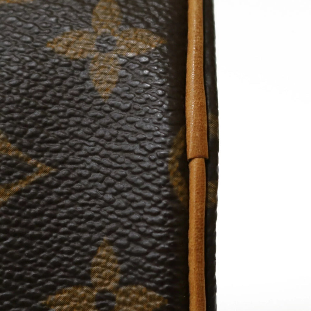 Pre-Owned LOUIS VUITTON Shoulder Bag Monogram Papillon 30 M51385 Brown Women's Canvas (Good)