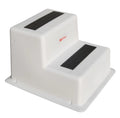Taylor Made Products 47200 Stepsafe Dock Step, Double Tread, White