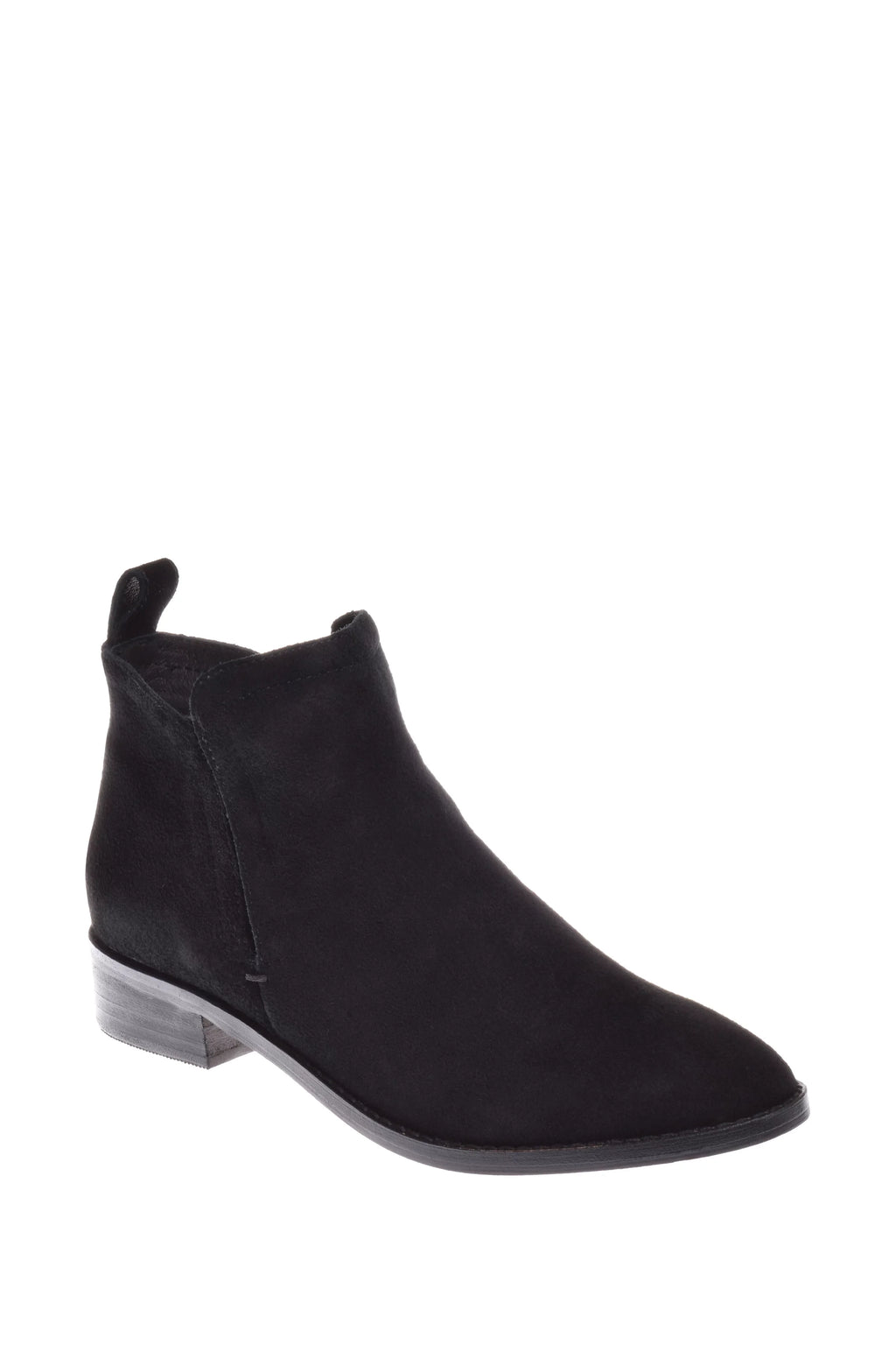 Chelsea Crew Kelly Suede Bootie - Ebony Suede
