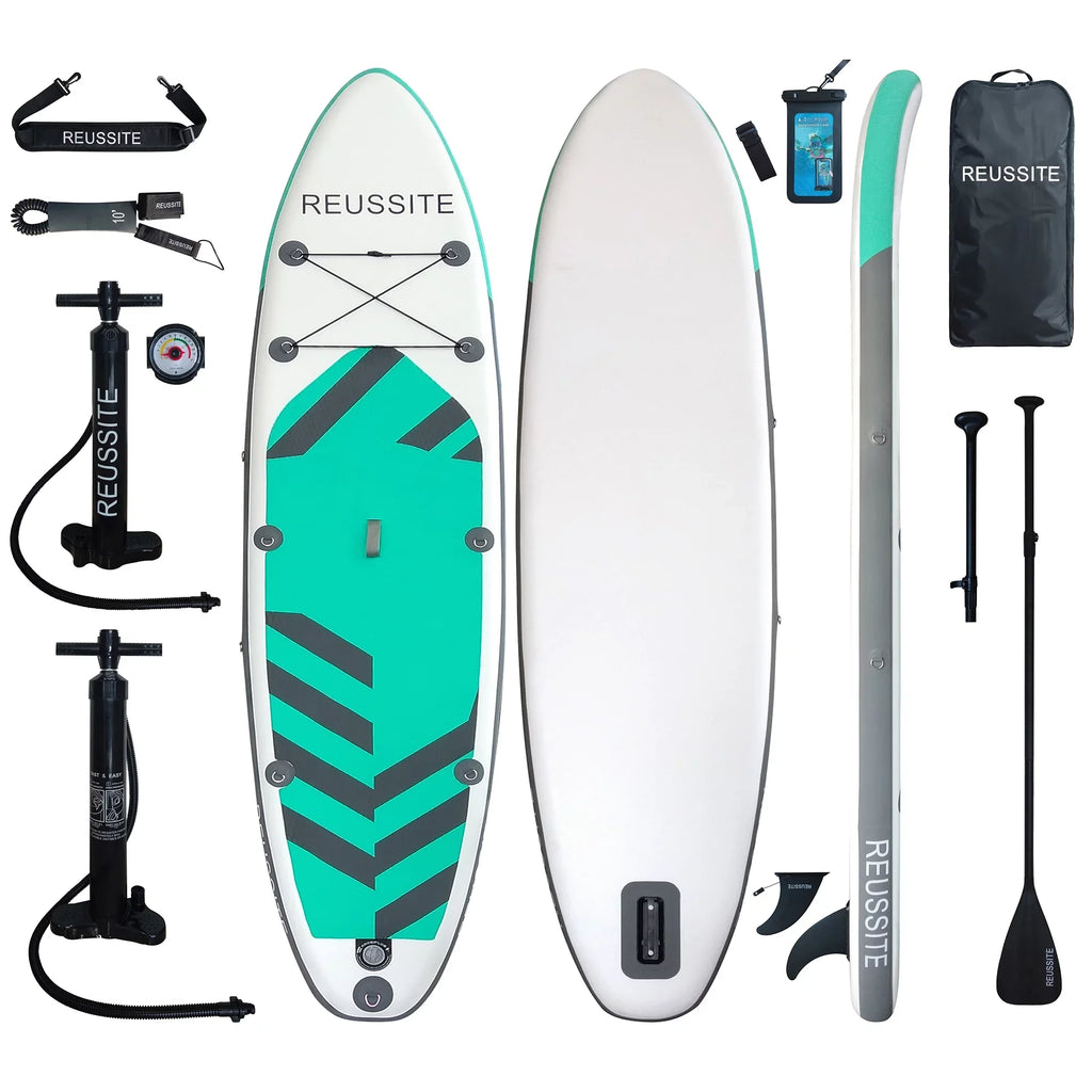 REUSSITE 11ftx33inx6in Inflatable SUP Inflatable Stand Up Paddle Board