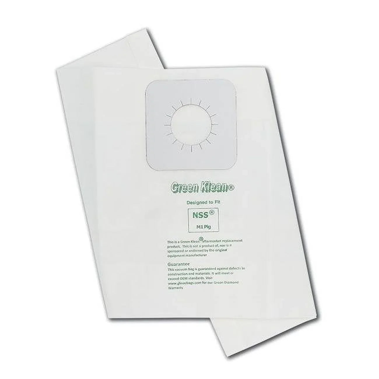 Green Klean NSS M1 PIG Replacement Vacuum Bags - Case of 36