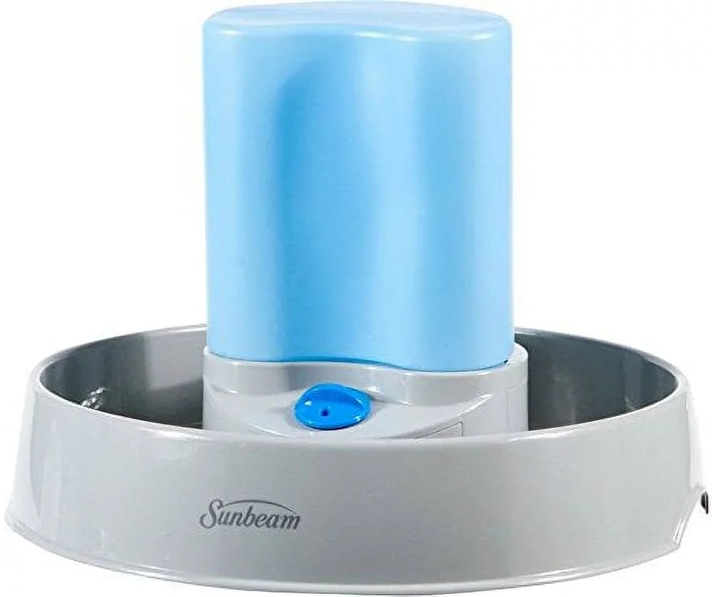 Sunbeam Pets Cat Dog Animal Purifying Water Fountain Dual Filtration System 1.3 Gallon Dishwasher Safe