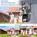 JLLOM Enhanced Dual Antenna Penetration for Maximum Signal Strength - Never Miss a Moment with This PTZ Camera