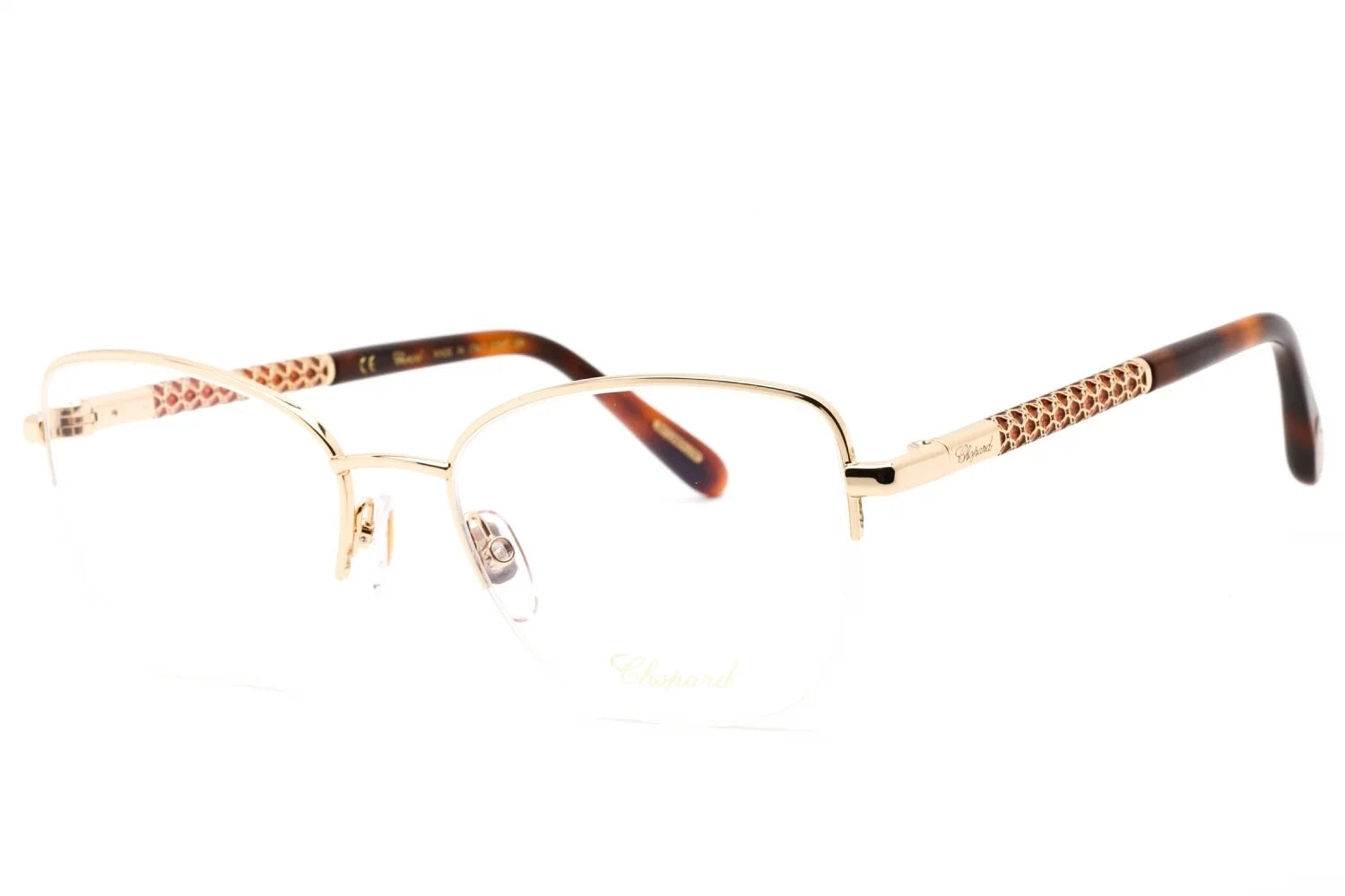 CHOPARD VCHF46-300Y-54 Eyeglasses Size 54mm 18mm 135mm rosegold Women