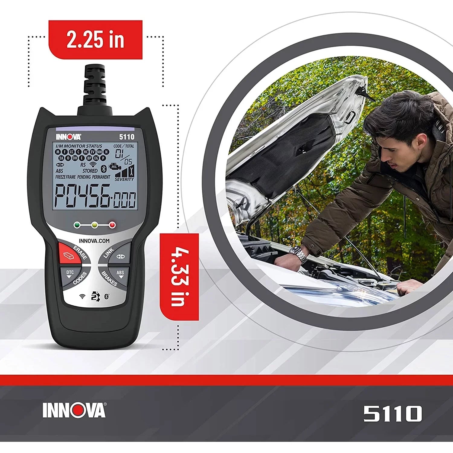 INNOVA 5110 CarScan Bluetooth WiFi Code Reader Automotive Diagnostic Scan Tool