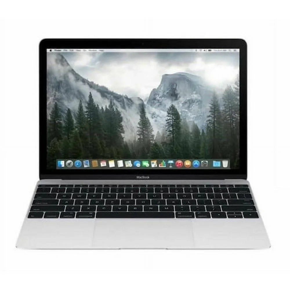 Restored Macbook Core M3 1.1GHz 8GB RAM 256GB SSD 12" Silver MLHA2LL/A (2016) (Refurbished)