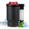 Jahy2Tech Portable Can/Bottle Cooler Cup with 2 Detachable Expandable Hose and Bottle Opener Keychain,Hose Funnel Cup for Beverage Drink, Built for Party Bottle Bottle Drinking Jet