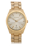 Ein Adult Male Analog Watch in Gold with Sunray Dial (FG160096)