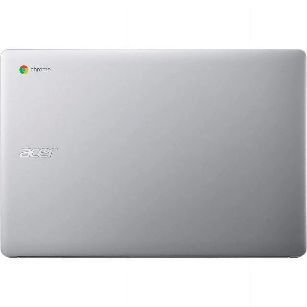 Restored Acer Chromebook 315 15.6" HD Display Laptop, Celeron N4020, 4GB LPDDR4, 64GB eMMC, Chrome OS, Silver + Mazepoly Accessories