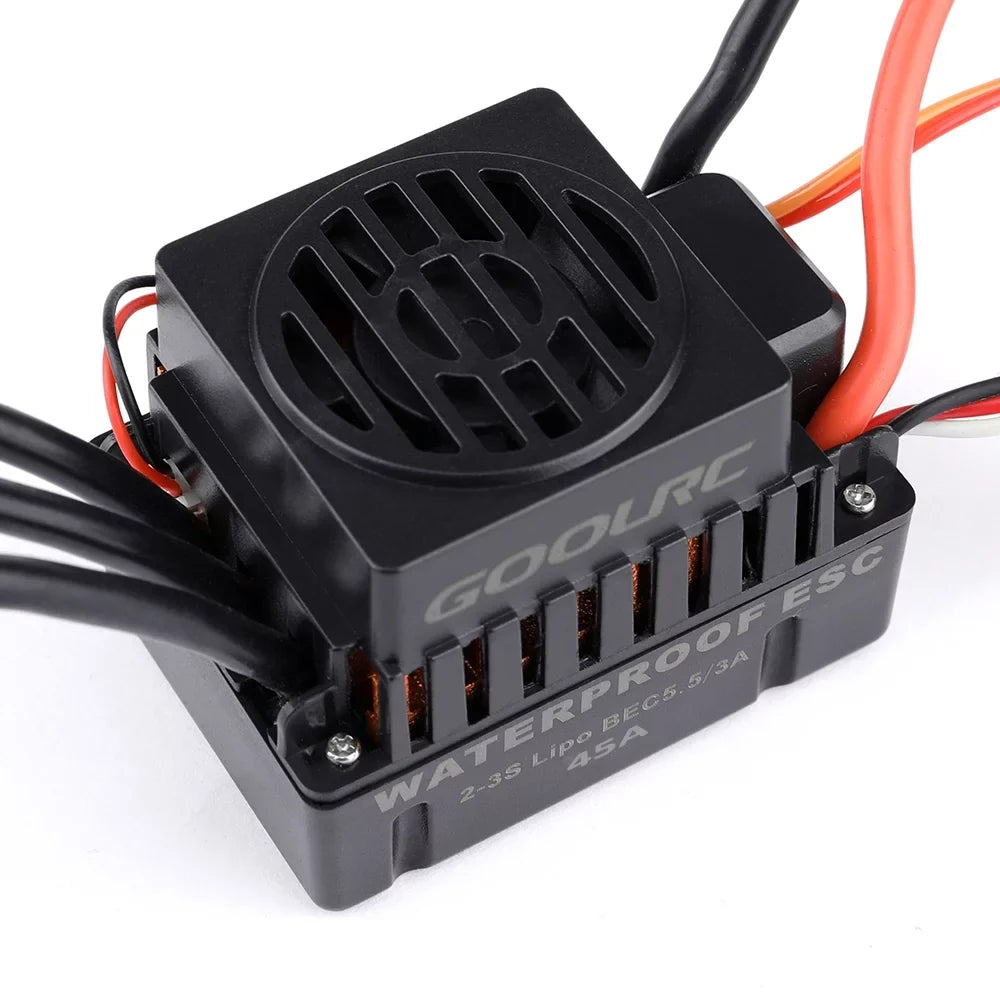 GoolRC Accessory,Set 110 Combo F540 4370KV Car 4370KV Motor 45A ESC Waterproof Rookin 1/10 Remote Car