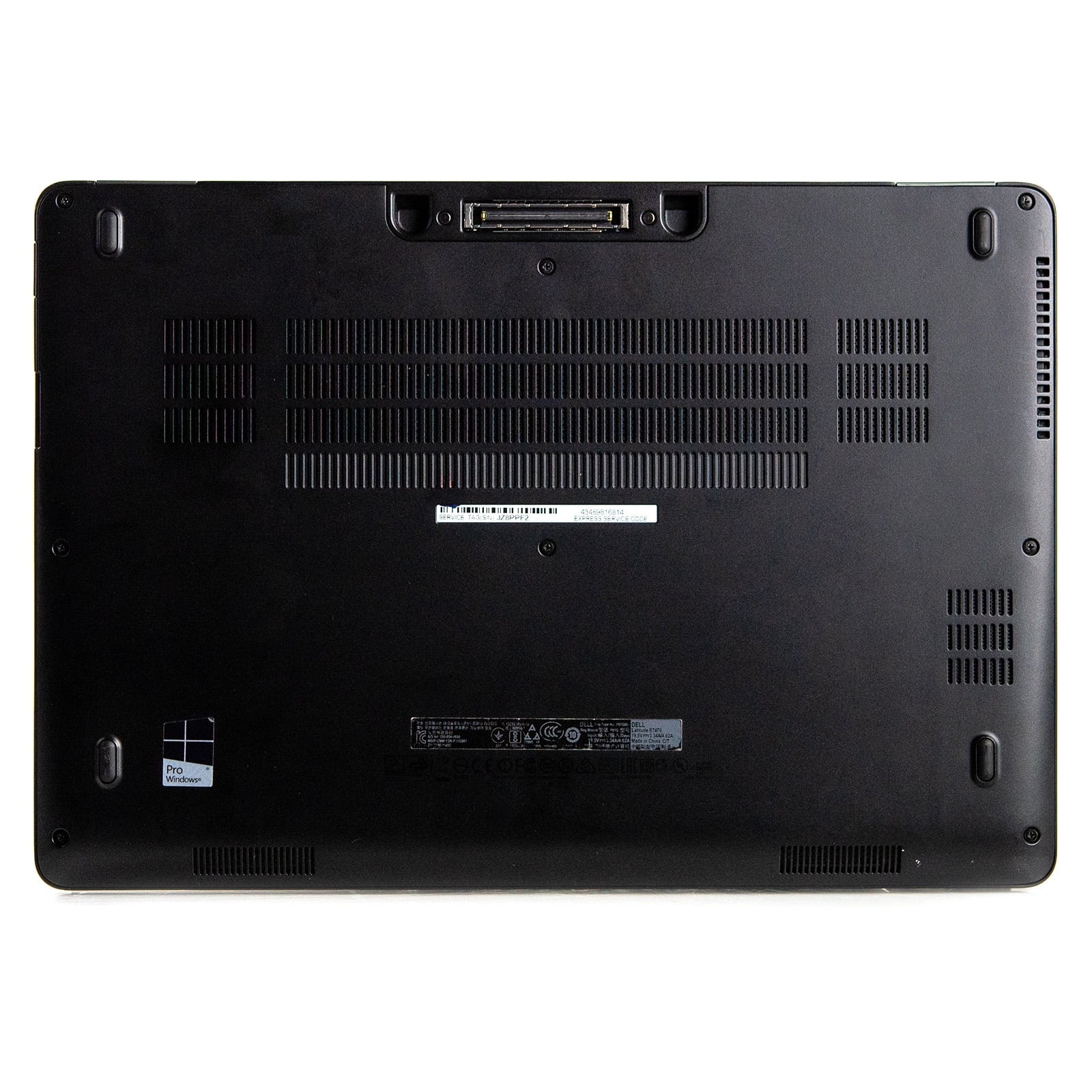 Used Latitude E7470 14" Laptop Core i7 8GB 256GB SSD M.2 Integrated Graphics Win 10 Pro B v.WAA