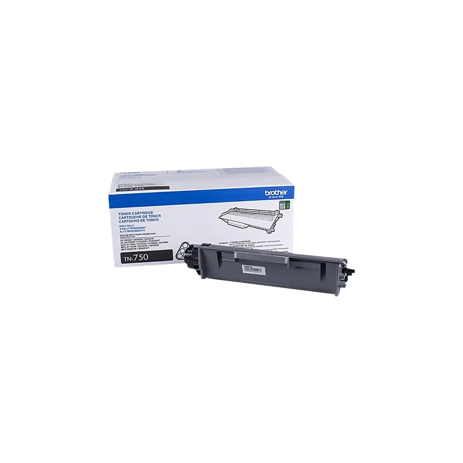 Brother Genuine High-yield Dark Printer Toner Cartridge, TN7502PK