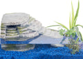 Penn-Plax Reptology Crystal-Falls Tiered Water Filtration System for Turtles and Amphibians, Gray