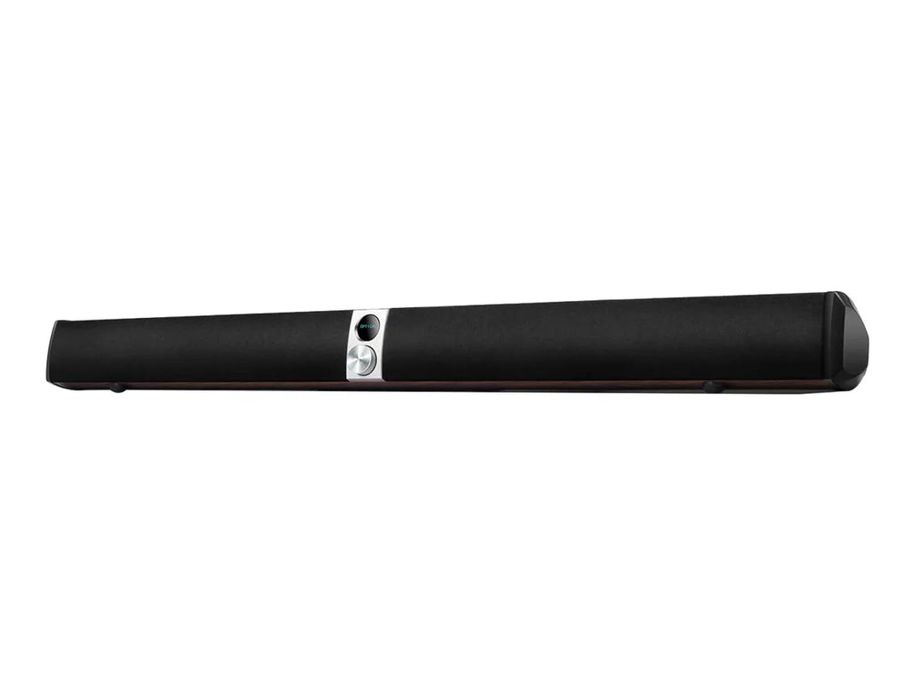 Edifier S50DB - Sound bar - wireless - Bluetooth - 88 Watt - 2-way - dark walnut (grille color - Ebony