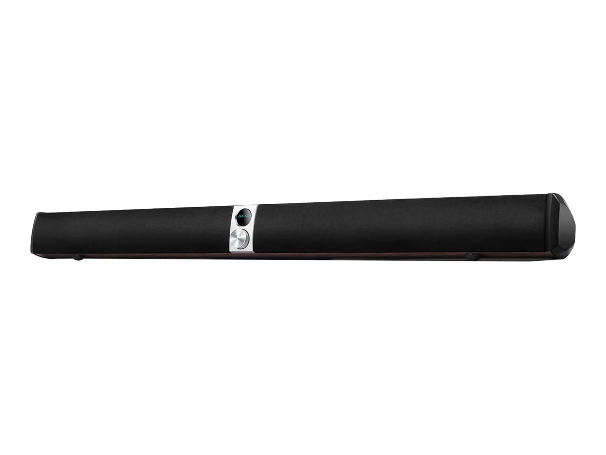 Edifier S50DB - Sound bar - wireless - Bluetooth - 88 Watt - 2-way - dark walnut (grille color - Ebony