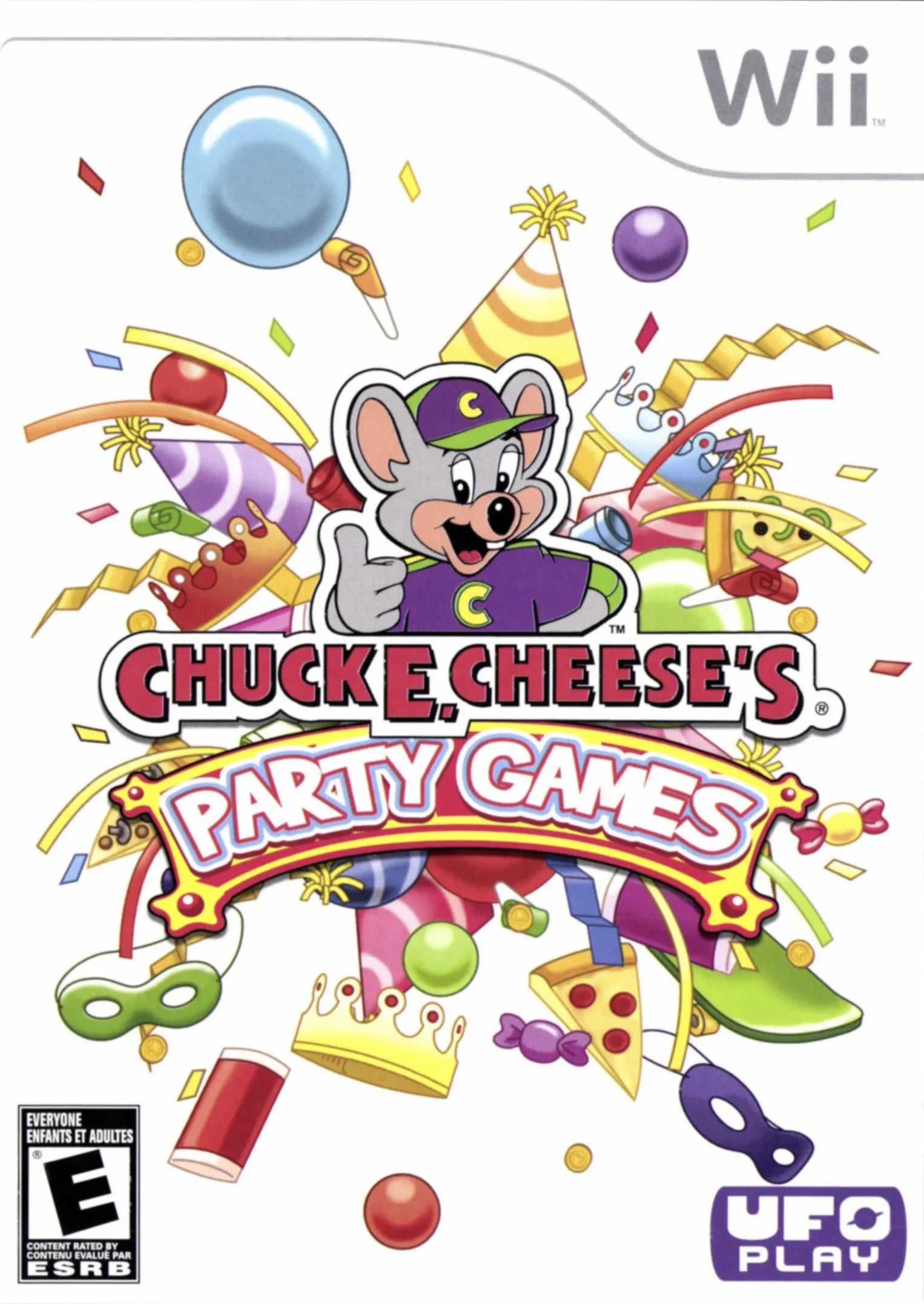 Chuck E. Cheese's Party Games - Nintendo Wii