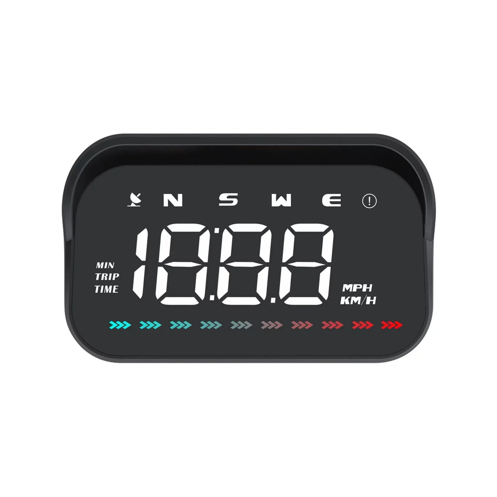 Pinnaco Heads-Up Display Digital Speedometer for Car GPS Speedometer with Overspeed Alarm