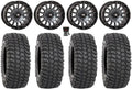 High Lifter HL25 15" Wheels Dt 35" XCR350 Tires Kawasaki Teryx Mule
