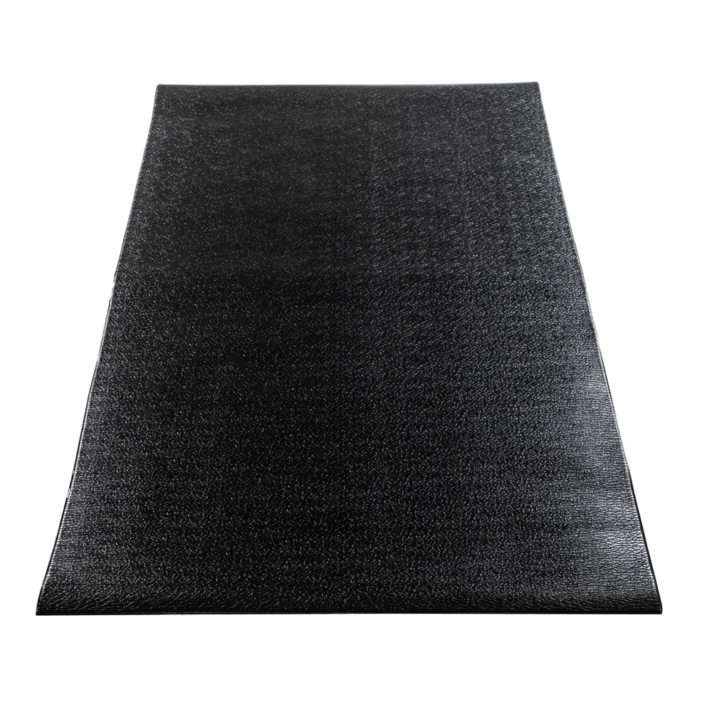 Kmowoo Polyvinyl Chloride Sports Equipment Treadmill Mat 200*90*0.6cm Ebony