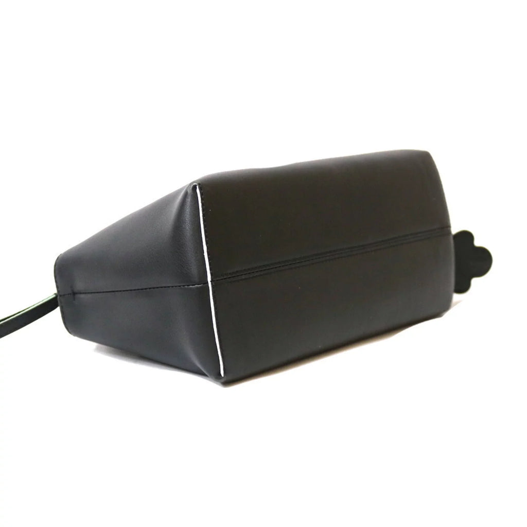Pre-Owned FENDI Shoulder Bag By The Way Dark Women's Leather (Fair)